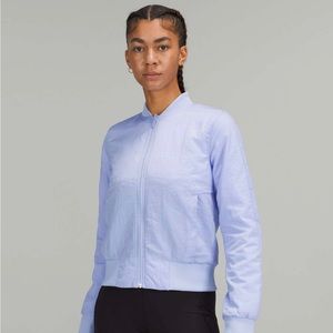Lululemon Non-stop Reversable bomber jacket In Lavender Dusk